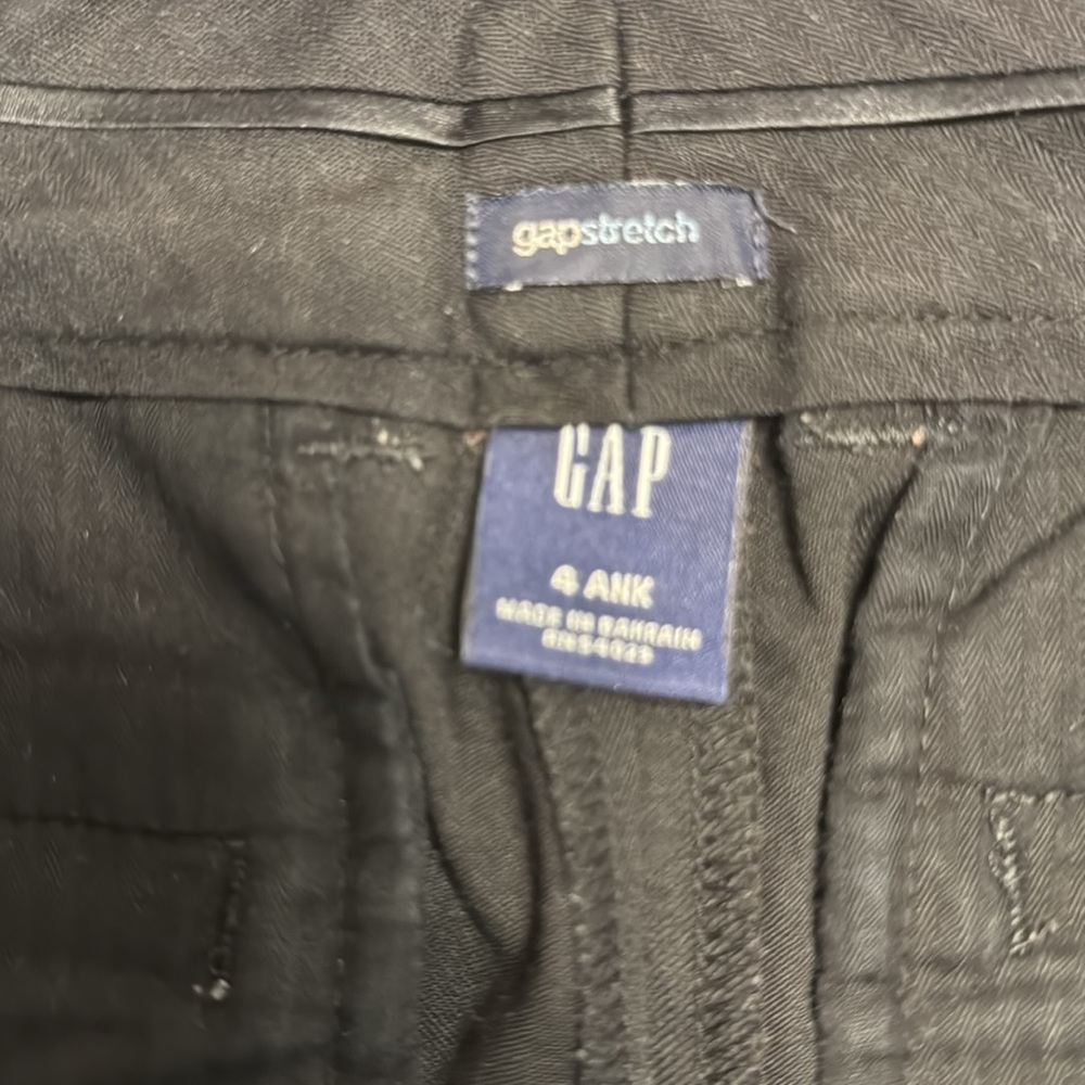 Gap Stretch Wide Leg Ankle Pant Size 4 - Picture 3 of 4